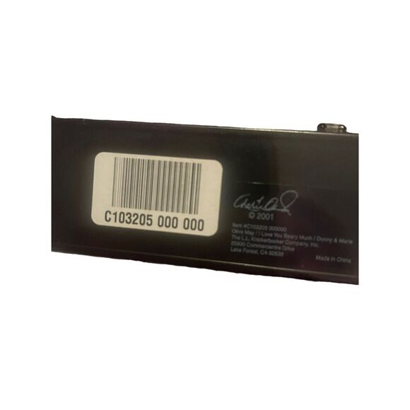 New L.L. Knickerbocker Marie Osmond Dolls Collection Pin Set 2001 Sealed - Picture 9 of 10